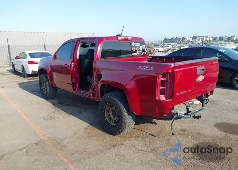 2018 Chevrolet Colorado Z71 from USA, damaged, VIN 1GCGSDEN4J1177747